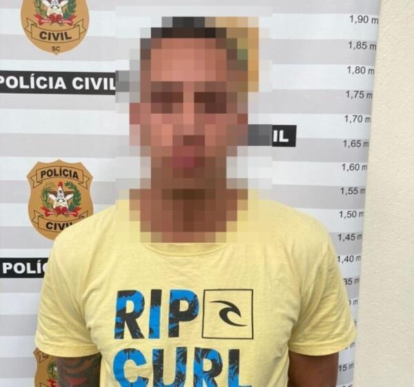 Polícia Civil prende homem condenado por tráfico de drogas em Gaspar