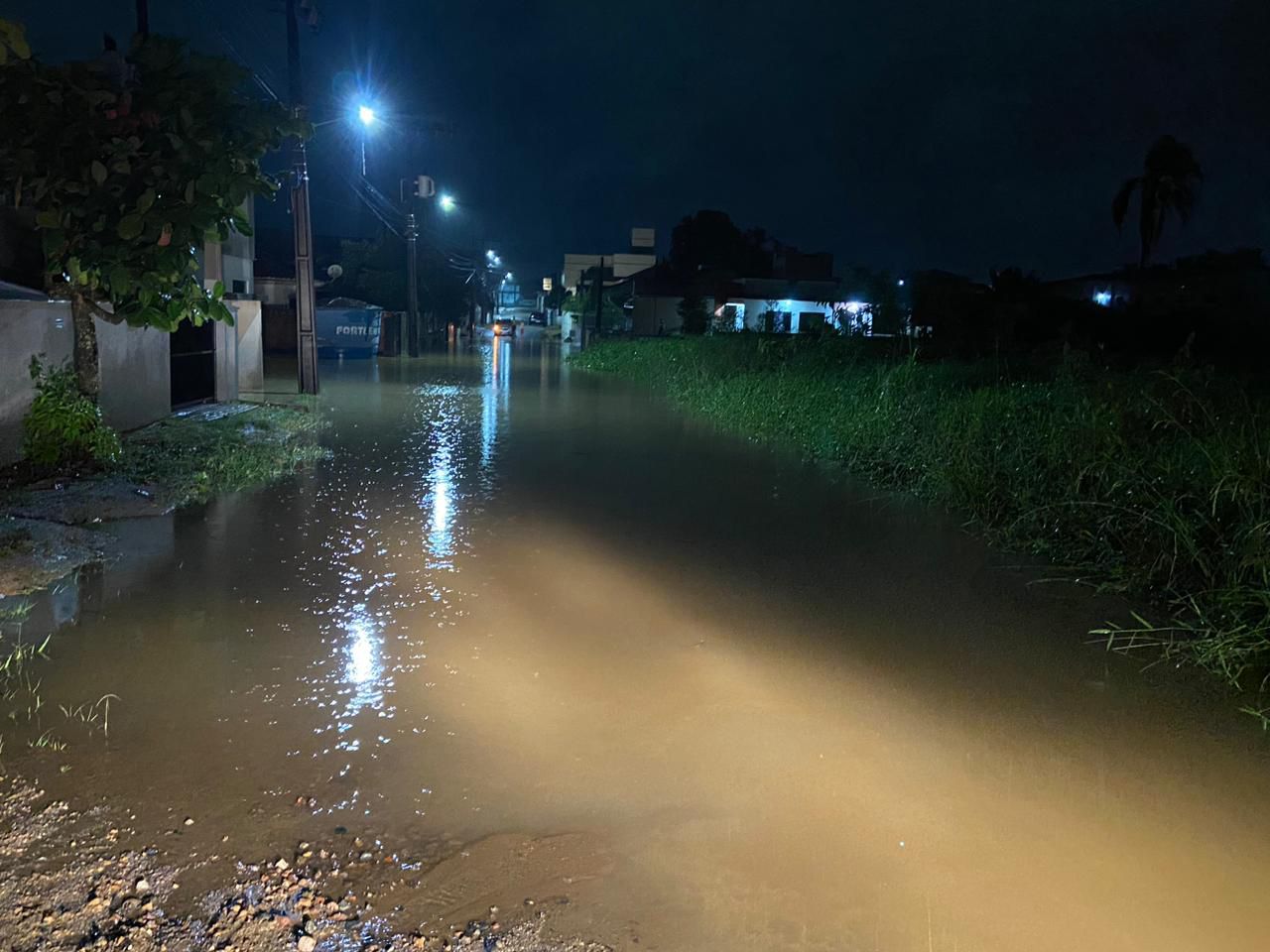 Sobe para 23 o número de ocorrências por conta das chuvas em Gaspar