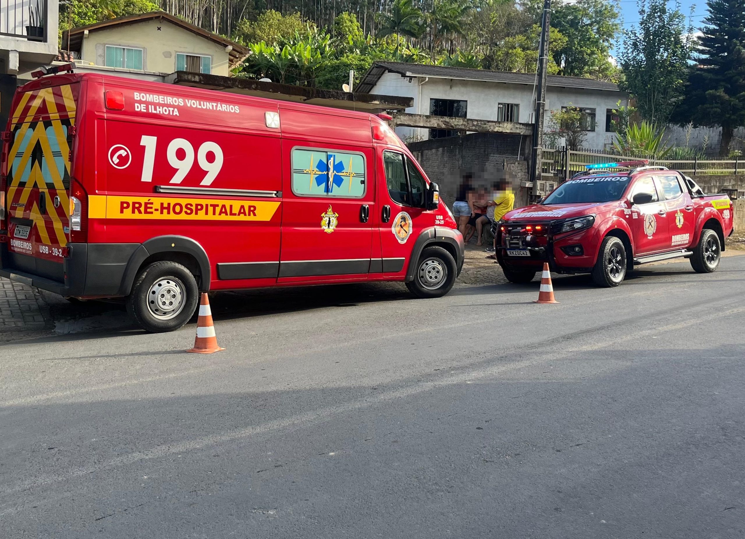 Bombeiros de Ilhota e Arcanjo 03 revertem parada cardíaca de senhor de 58 anos de idade em Ilhota