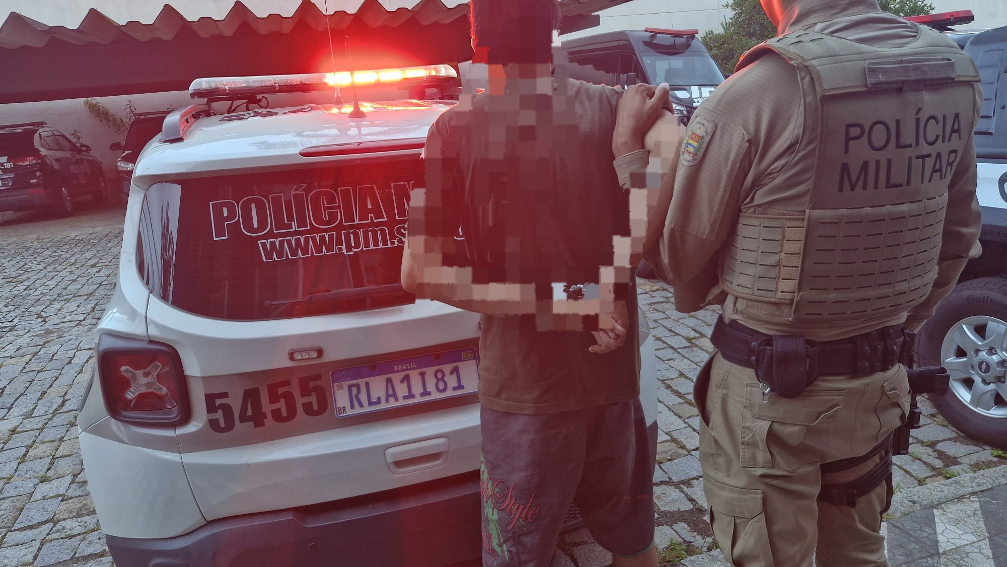 PM localiza e prende segundo suspeito de envolvimento no crime de homicídio ocorrido na Margem Esquerda