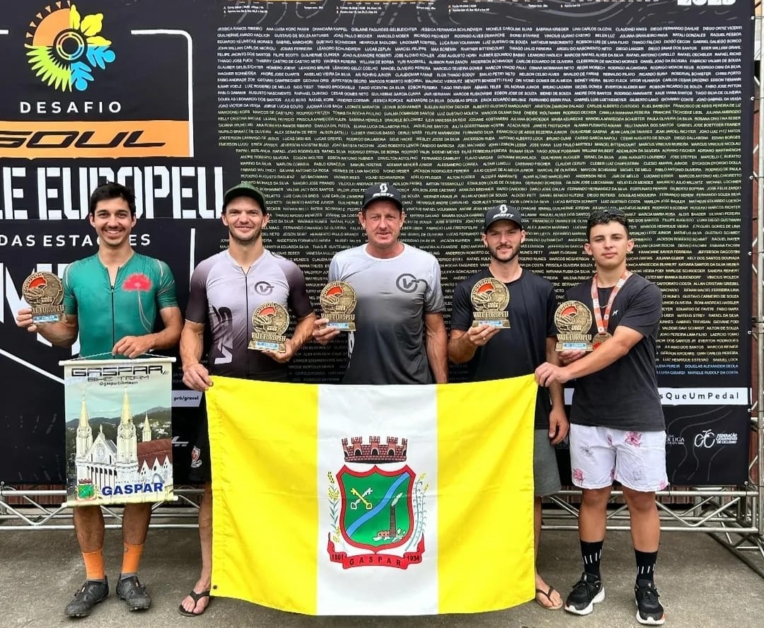 Gaspar comemora bons resultados em competições