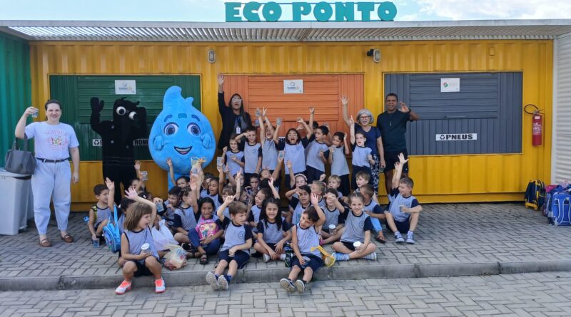 SAMAE Gaspar leva conscientização sobre a água para estudantes