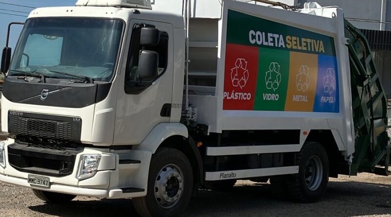 Coleta Seletiva será feita com caminhão compactado