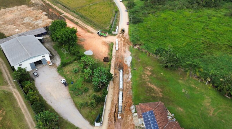 SAMAE amplia rede de abastecimento na Frei Solano e Fausto Dagnoni