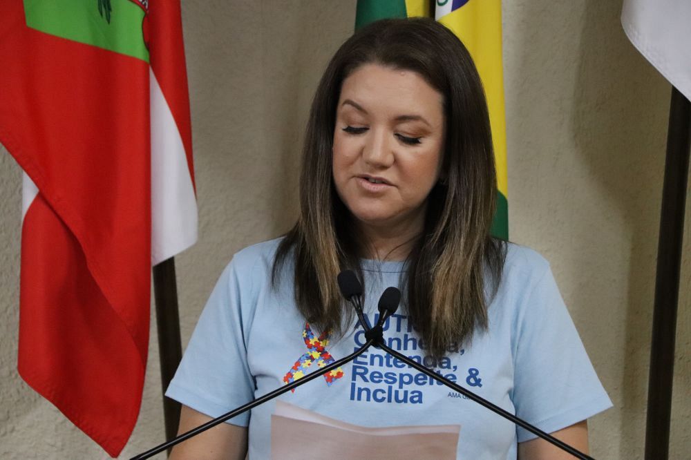Autismo é destaque na 9ª Sessão Ordinária da Câmara de Gaspar