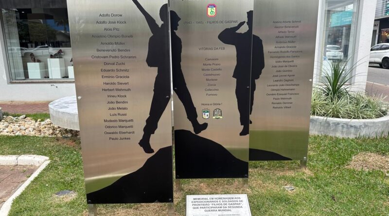 Gaspar celebra os 80 anos do fim da Segunda Guerra Mundial