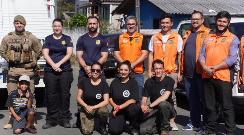Simulado de Defesa Civil reúne mais de 60 pessoas em Gaspar