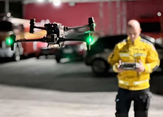 Corpo de Bombeiros Militar de Gaspar adquire drone para auxiliar nas ocorrências atendidas