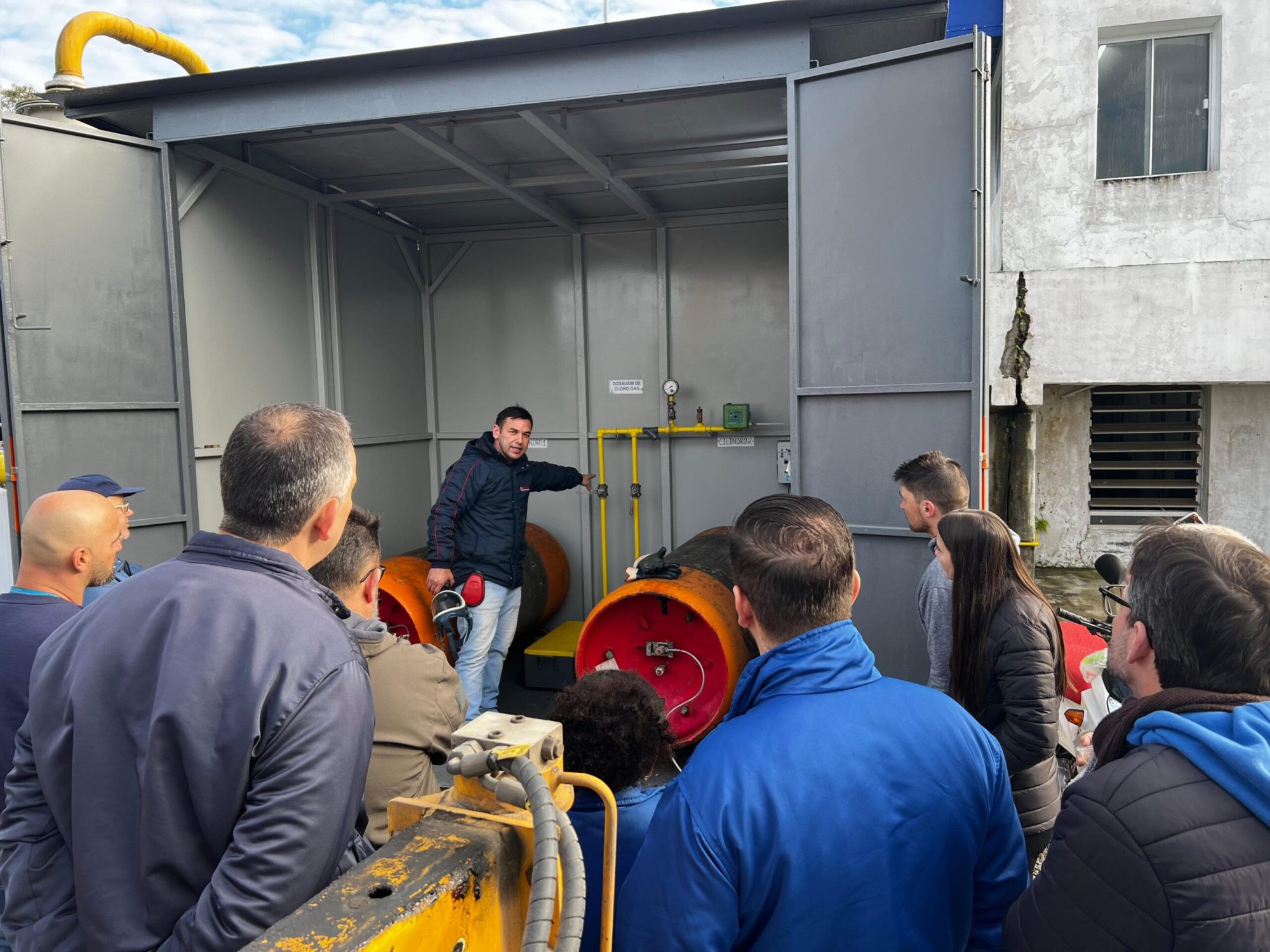 Operadores do Samae recebem capacitação sobre uso de cloro gás na ETA I