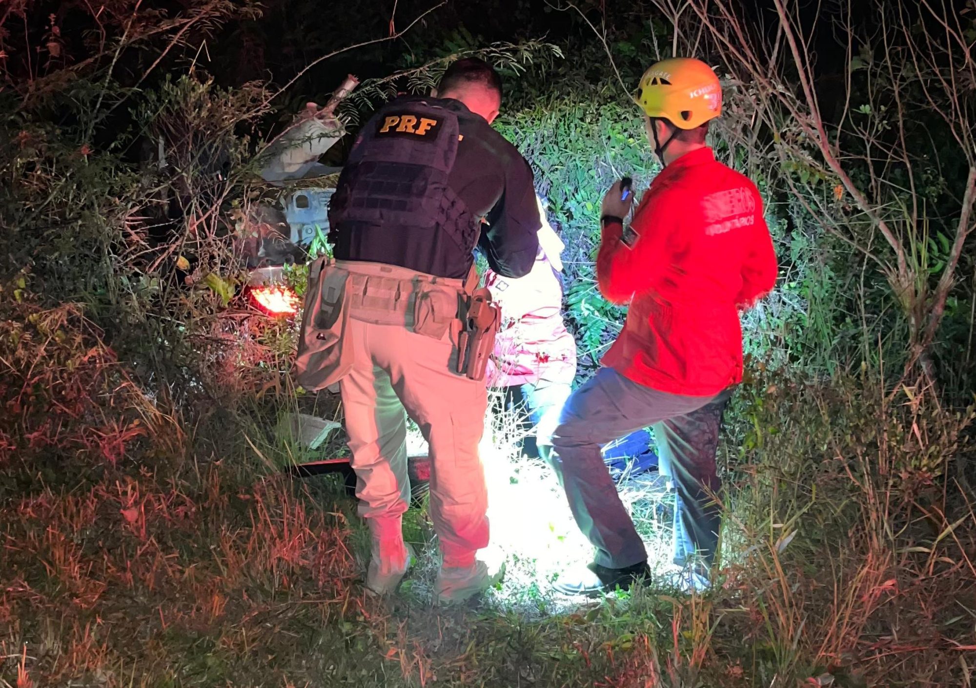 Capotamento sem vítima é registrado no KM 19 da BR 470  no bairro Barranco Alto em Ilhota
