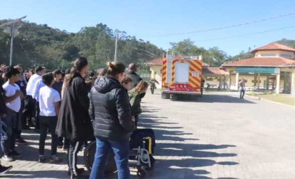 Simulado de incêndio será realizado em escolas estaduais de Gaspar