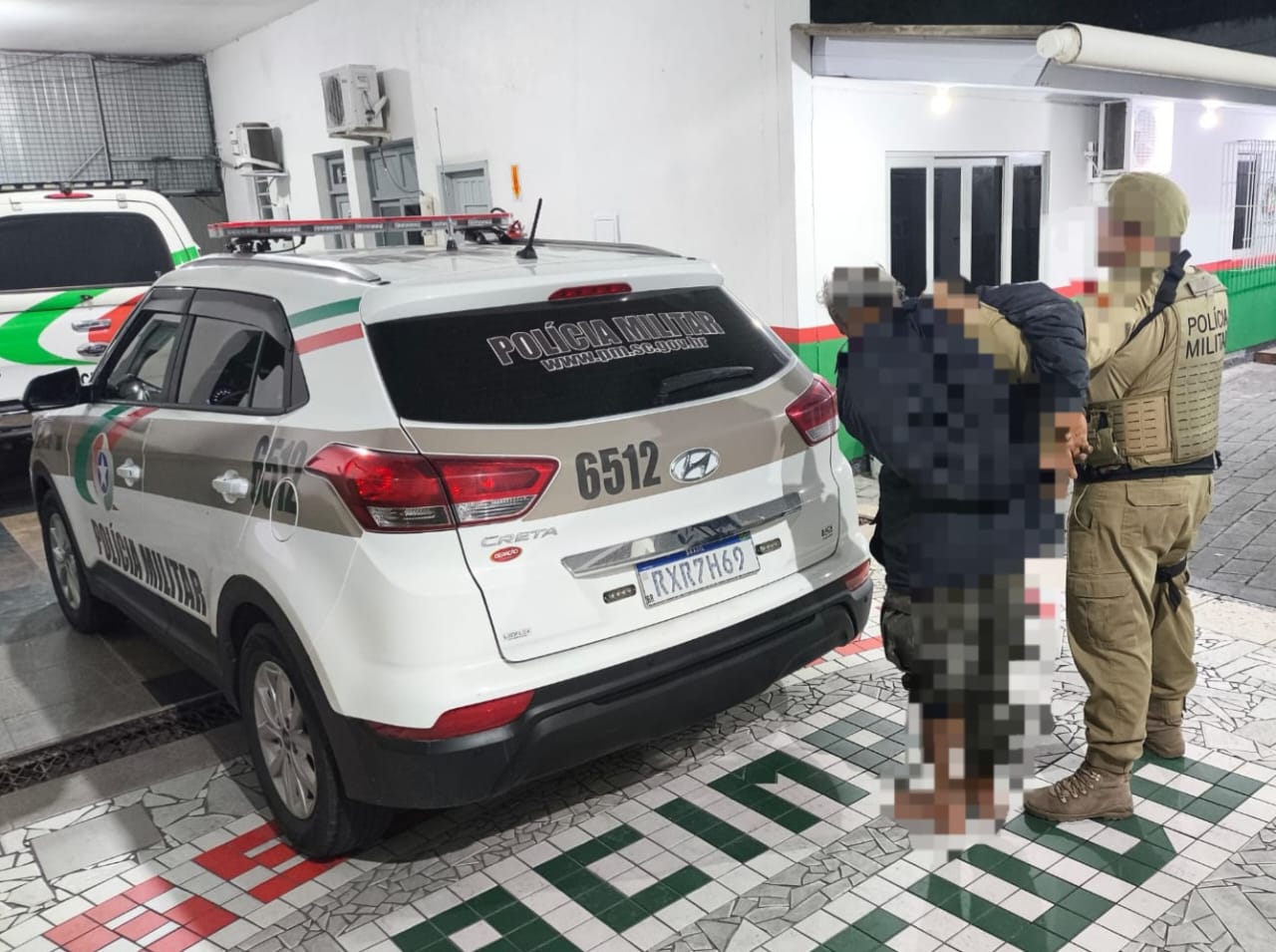 Autor de feminicídio em Gaspar  é preso pela Polícia Militar