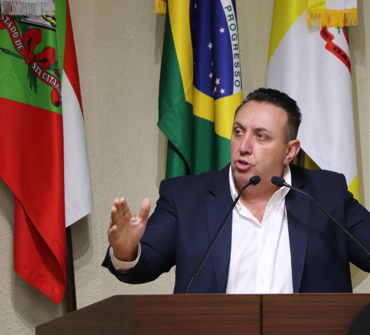 Ciro Quintino é eleito presidente da Câmara de Gaspar pela quinta vez e atinge marco histórico