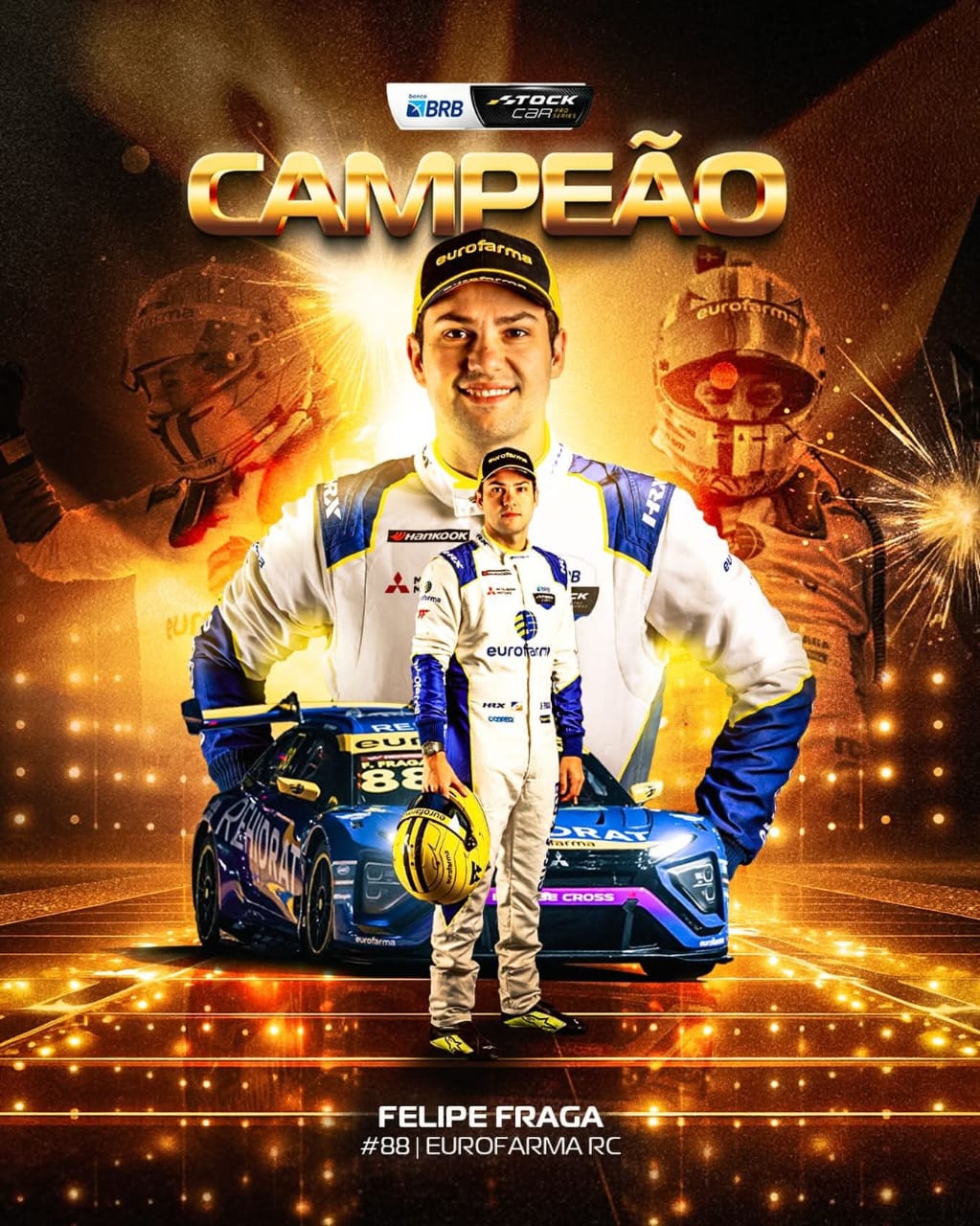 Felipe Fraga Campeão da Stock Car 2025