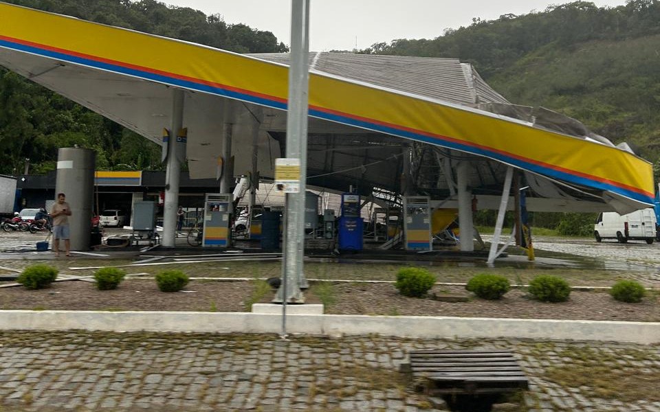 Defesa Civil de Gaspar atendeu mais de 80 ocorrências no temporal de quinta (08)