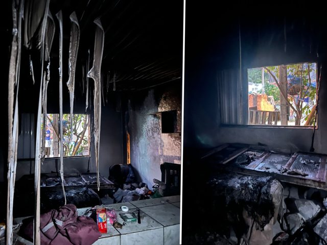 Princípio de incêndio em residência é controlado por moradores em Ilhota
